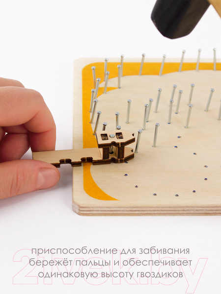 Изображение товара Набор для творчества «изонить» Woody Цвик-арт. Волшебник / 07753