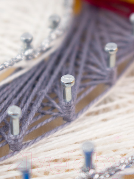 Изображение товара Набор для творчества «изонить» Woody Цвик-арт. Белая сова / 07746