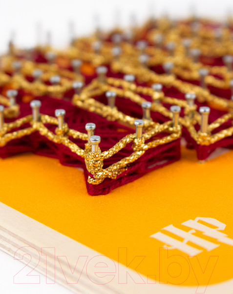 Изображение товара Набор для творчества «изонить» Woody Цвик-арт. Магические буквы / 07715