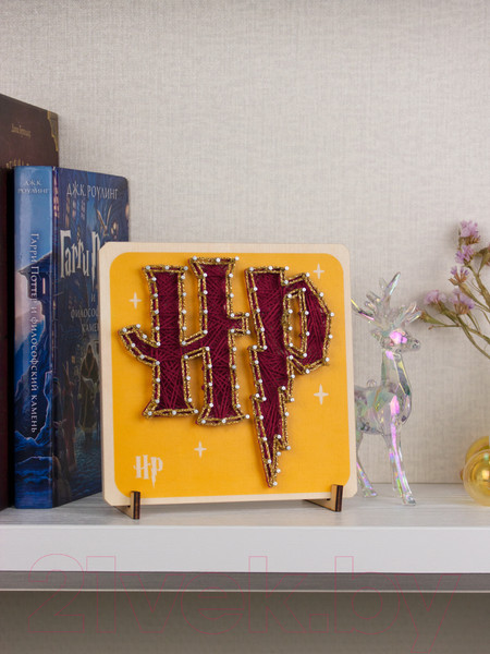 Изображение товара Набор для творчества «изонить» Woody Цвик-арт. Магические буквы / 07715