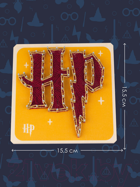 Изображение товара Набор для творчества «изонить» Woody Цвик-арт. Магические буквы / 07715