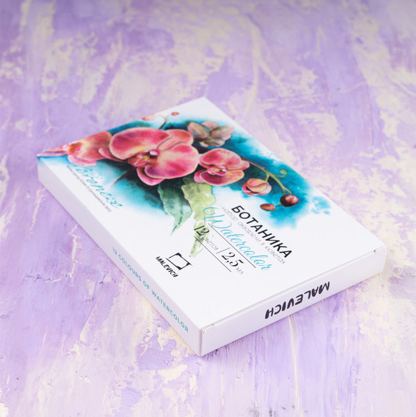 Изображение товара Акварельные краски Малевичъ Veroneze. Ботаника / 630975 (12цв)