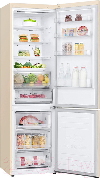 Изображение товара Холодильник с морозильником LG GC-B509MEWM