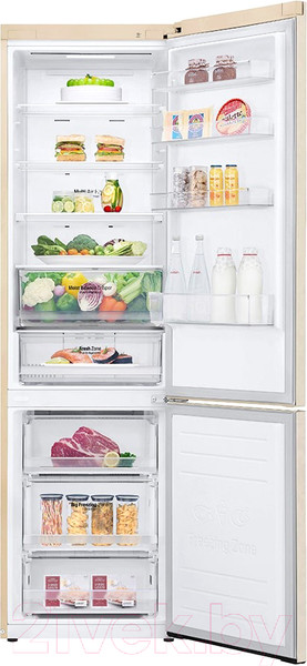 Изображение товара Холодильник с морозильником LG GC-B509MEWM