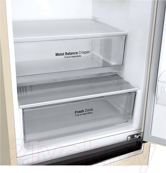 Изображение товара Холодильник с морозильником LG GC-B509MEWM