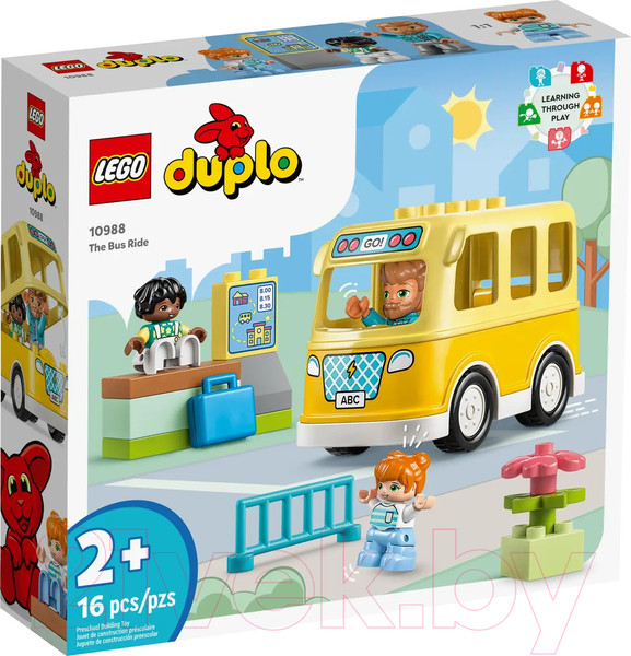 Изображение товара Конструктор Lego Duplo Поездка на автобусе / 10988