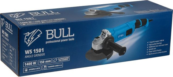 Изображение товара Угловая шлифовальная машина Bull WS 1501 (1333622)