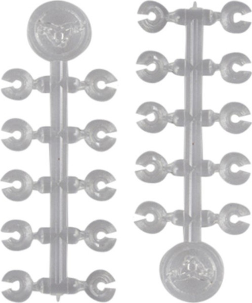 Изображение товара Набор стопоров для бойлов Korda Floss Caps Clear / KFLC1