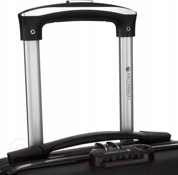 Изображение товара Чемодан на колесах Peterson PTN 5806-W-XS (черный)