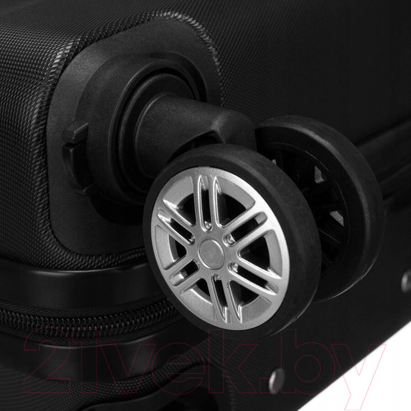 Изображение товара Чемодан на колесах Peterson PTN 5806-W-XS (черный)