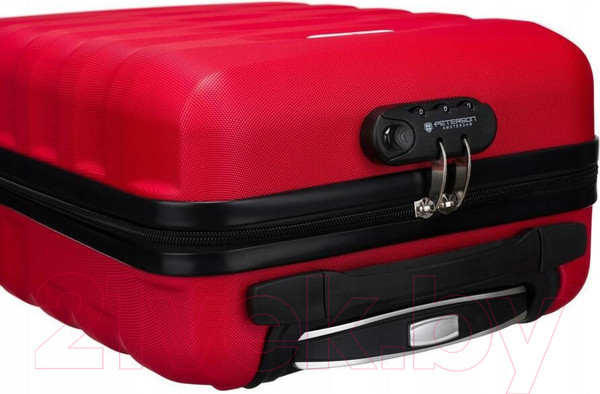 Изображение товара Чемодан на колесах Peterson PTN 5806-W-XS (красный)