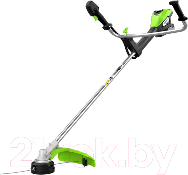 Изображение товара Триммер аккумуляторный Greenworks TB201H / 2112407 (без АКБ и ЗУ)