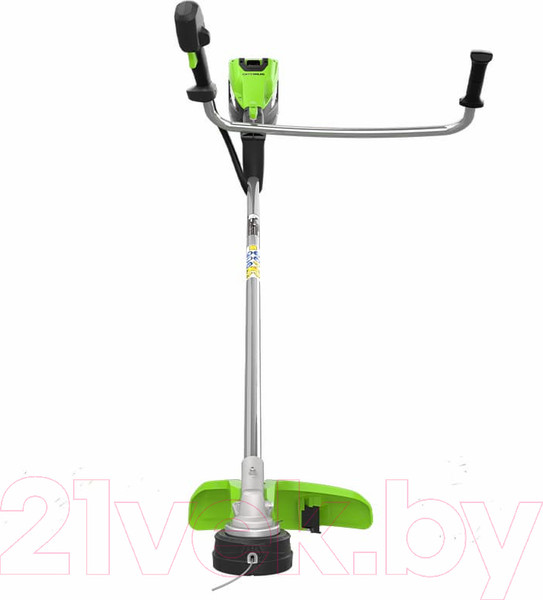 Изображение товара Триммер аккумуляторный Greenworks TB201H / 2112407 (без АКБ и ЗУ)