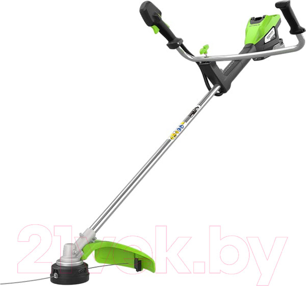 Изображение товара Триммер аккумуляторный Greenworks TB201H / 2112407 (без АКБ и ЗУ)