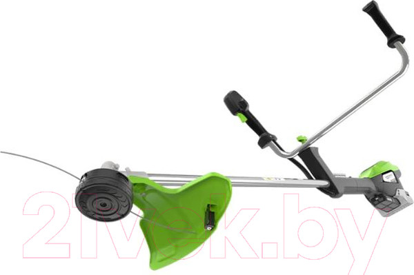 Изображение товара Триммер аккумуляторный Greenworks TB201H / 2112407 (без АКБ и ЗУ)