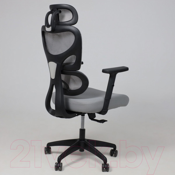 Изображение товара Кресло офисное AksHome Pascal (ткань/сетка, серый)