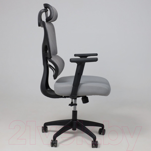 Изображение товара Кресло офисное AksHome Pascal (ткань/сетка, серый)