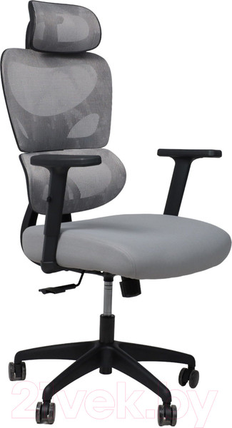 Изображение товара Кресло офисное AksHome Pascal (ткань/сетка, серый)