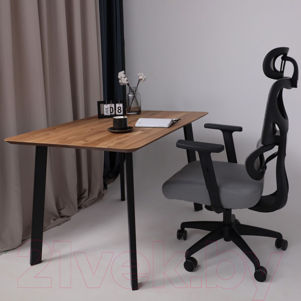 Изображение товара Кресло офисное AksHome Pascal (ткань/сетка, серый)