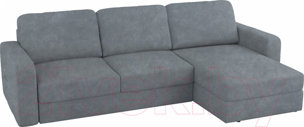 Изображение товара Диван угловой Mio Tesoro Aurora правый (Kashemir 974 серый)