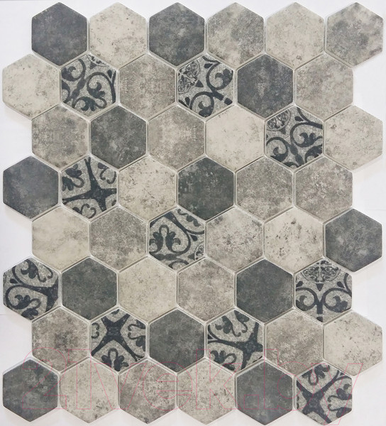 Изображение товара Мозаика Jenru Draft Grey (345x300)