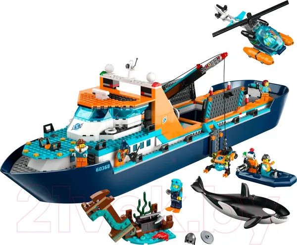 Изображение товара Конструктор Lego Корабль исследователя Арктики / 60368