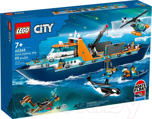 Изображение товара Конструктор Lego Корабль исследователя Арктики / 60368
