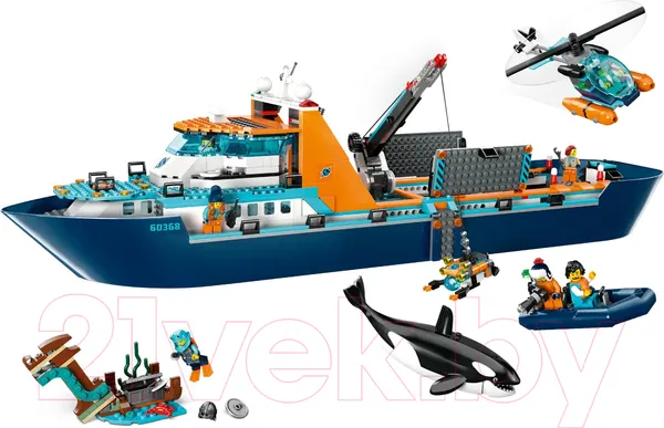 Изображение товара Конструктор Lego Корабль исследователя Арктики / 60368