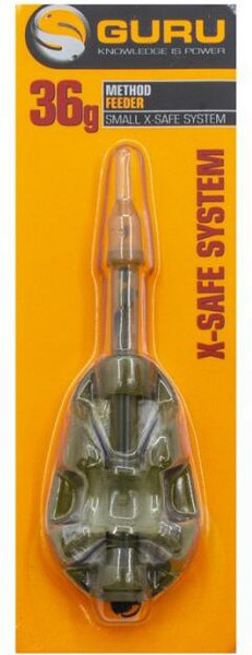 Изображение товара Кормушка рыболовная Guru X-Safe Method Feeder Small 36г / GSMX36