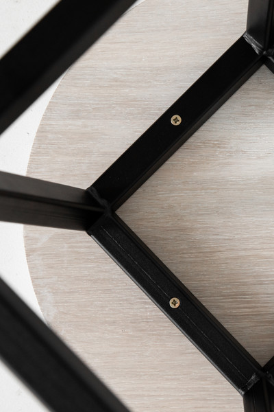 Изображение товара Набор табуретов Stal-Massiv SMH-245 (2шт, дуб беленый/черный)