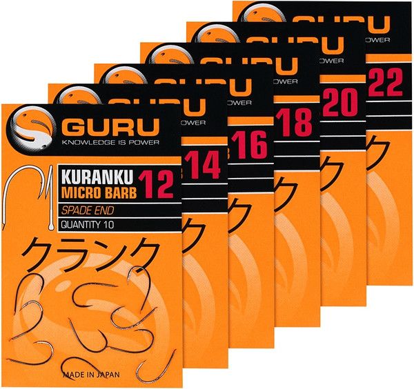 Изображение товара Набор крючков рыболовных Guru Kuranku №16 / GKU16