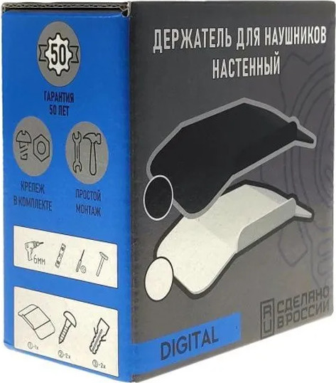 Изображение товара Держатель для наушников Rexant 38-0630 (черный)