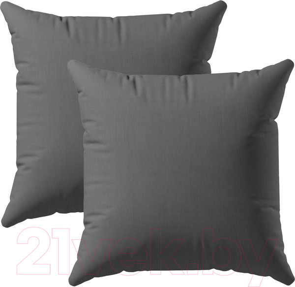 Изображение товара Комплект наволочек Verossa VRM НН00002 70x70 / 780668 (сатин/Graphite)