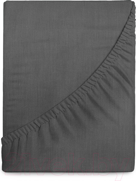 Изображение товара Простыня Verossa На резинке 180x200x30 / 780695 (сатин/Graphite)