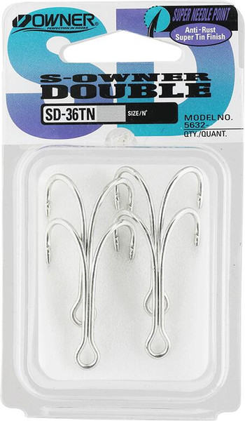 Изображение товара Набор крючков рыболовных Owner SD-36TN №10 / 5632-019 (7шт)