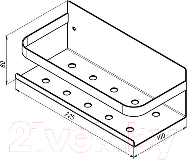 Изображение товара Органайзер для кухни Rexant 38-0642 (белый)