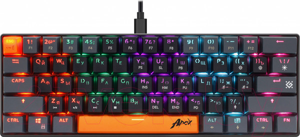 Изображение товара Клавиатура Defender Apex GK-002 / 45003 (черный)