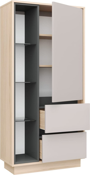 Изображение товара Шкаф Аквилон Рэя №5.1 (туя светлый/кашемир)