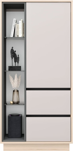 Изображение товара Шкаф Аквилон Рэя №5.1 (туя светлый/кашемир)