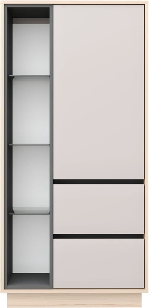 Изображение товара Шкаф Аквилон Рэя №5.1 (туя светлый/кашемир)