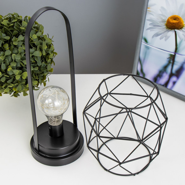 Изображение товара Ночник Risalux Фонарь / 9364284 (черный)