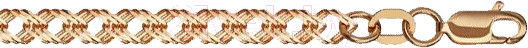 Изображение товара Цепочка из розового золота ZORKA 512203ГПГ.040.14K.R (50см)