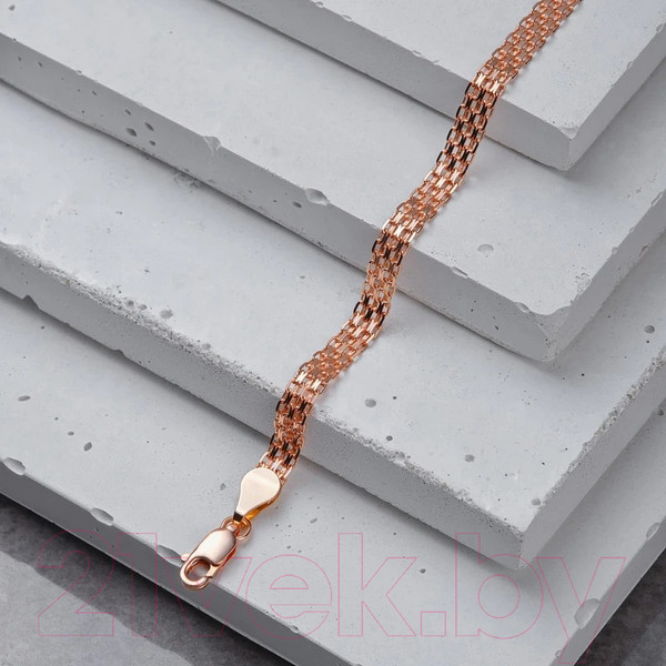 Изображение товара Браслет из розового золота ZORKA 612073Г.035.14K.R (17см)