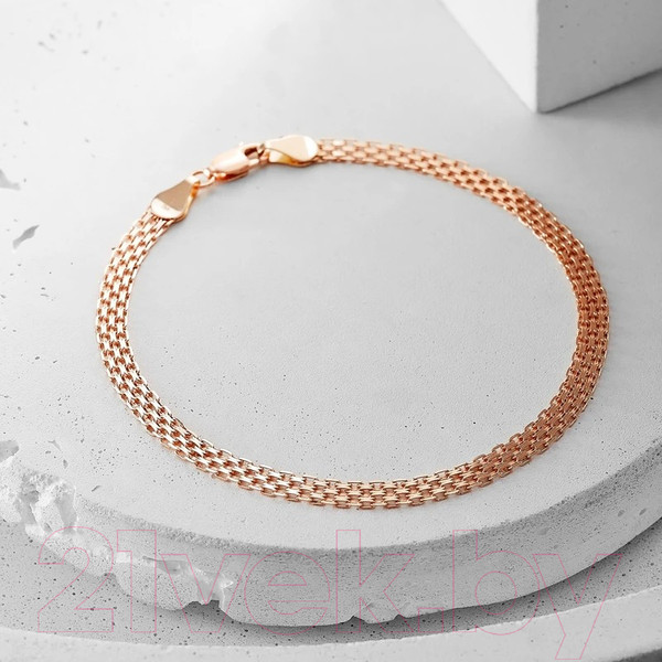 Изображение товара Браслет из розового золота ZORKA 612073Г.035.14K.R (17см)