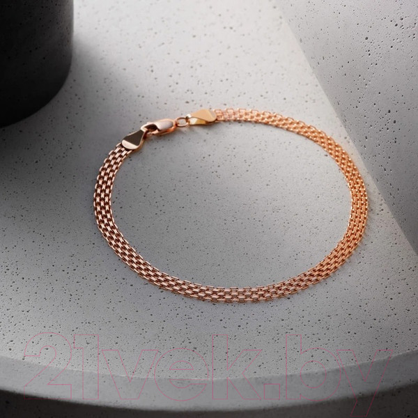 Изображение товара Браслет из розового золота ZORKA 612073Г.035.14K.R (17см)