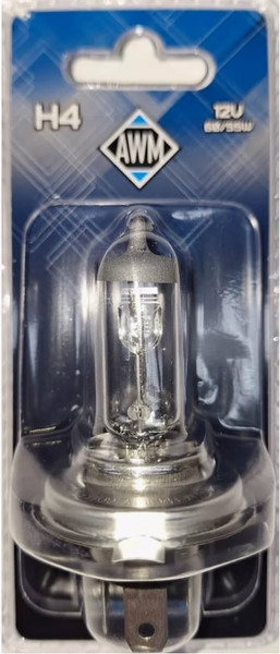 Изображение товара Автомобильная лампа AWM H4 12V 60/55 W P43T / 410300028