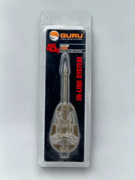 Изображение товара Кормушка рыболовная Guru In-Line Method Feeder Large 45г / GLMI45