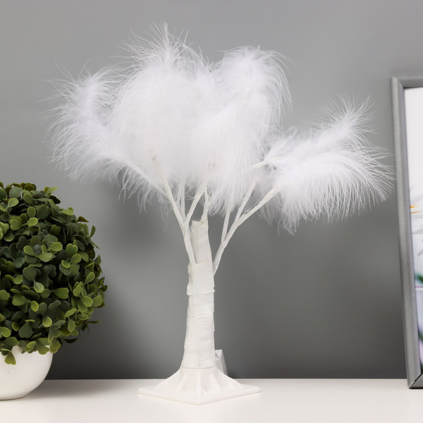 Изображение товара Ночник Risalux Перья / 10225742 (белый)