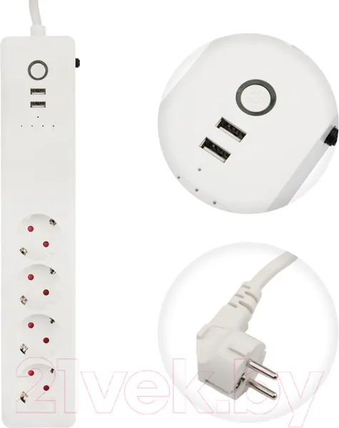 Изображение товара Сетевой фильтр Securic SEC-HV-501W