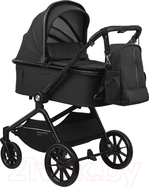 Изображение товара Детская универсальная коляска INDIGO Solar 2 в 1 (черный)